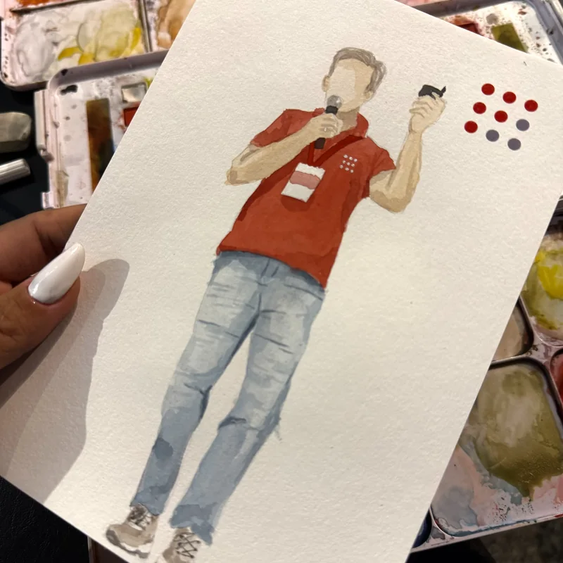 Retrato de convidado