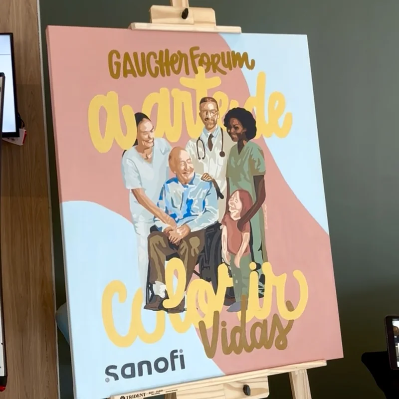 Painel ilustrado